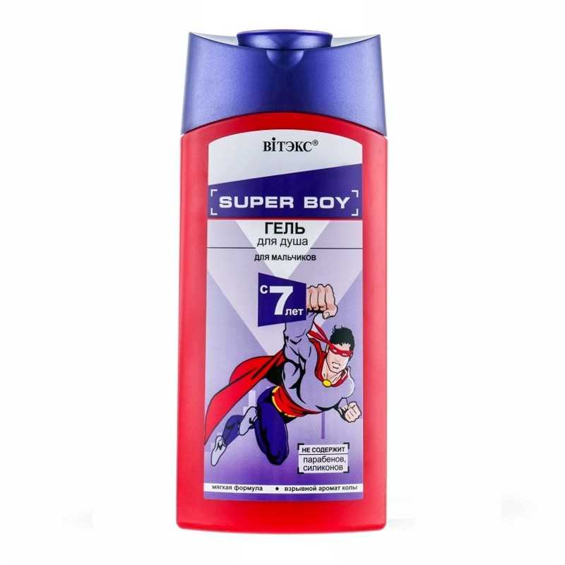 Гель для душа для мальчиков Витекс Superboy с 7 лет