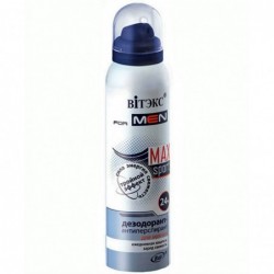Дезодорант для мужчин Витекс For men Max sport Ежедневная защита и заряд свежести 24 часа