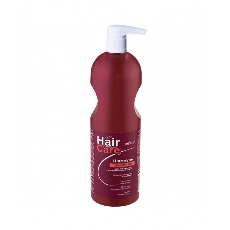 Шампунь для поврежденных волос Professional hair care Белита для окрашенных и поврежденных волос