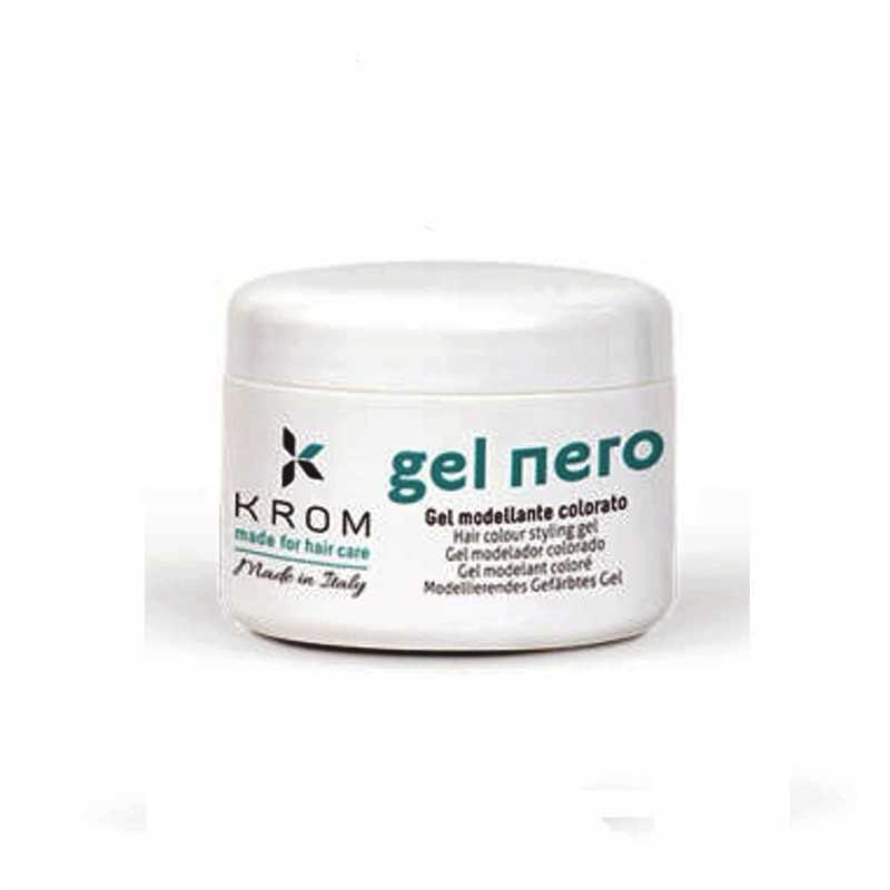 Тонирующий гель для моделирования волос Krom Gel Finish Gel Nero