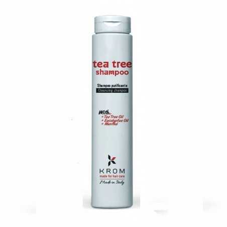 Очищающий шампунь для волос Krom Tea Tree Shampoo