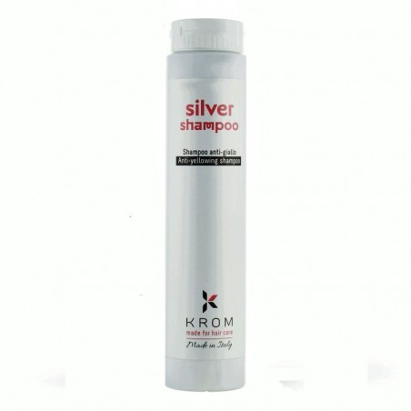 Шампунь для обесцвеченных волос Krom Silver Shampoo