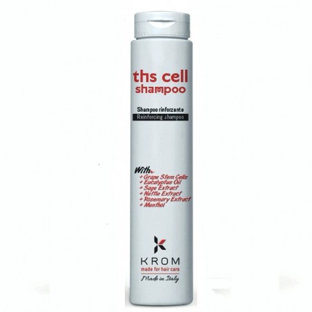 Шампунь от выпадения волос Укрепляющий Krom Ths Cell Shampoo