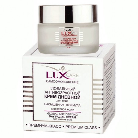 Глобальный антивозрастной дневной крем для лица Самоомоложение Lux Care Витекс
