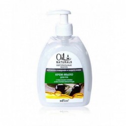 Крем-мыло для рук с маслами оливы и косточек винограда Белита Oil Naturals Бережное очищение и защита