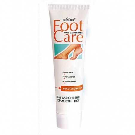 Гель от усталости ног Foot care Белита Уход за ногами с охлаждающим и успокаивающим эффектом